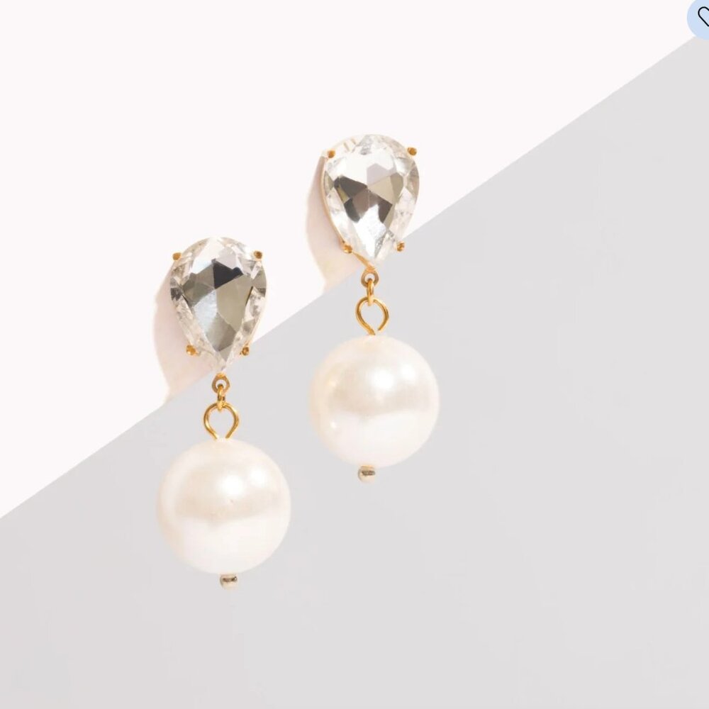 Tini Lux Earrings / Bridal earrings